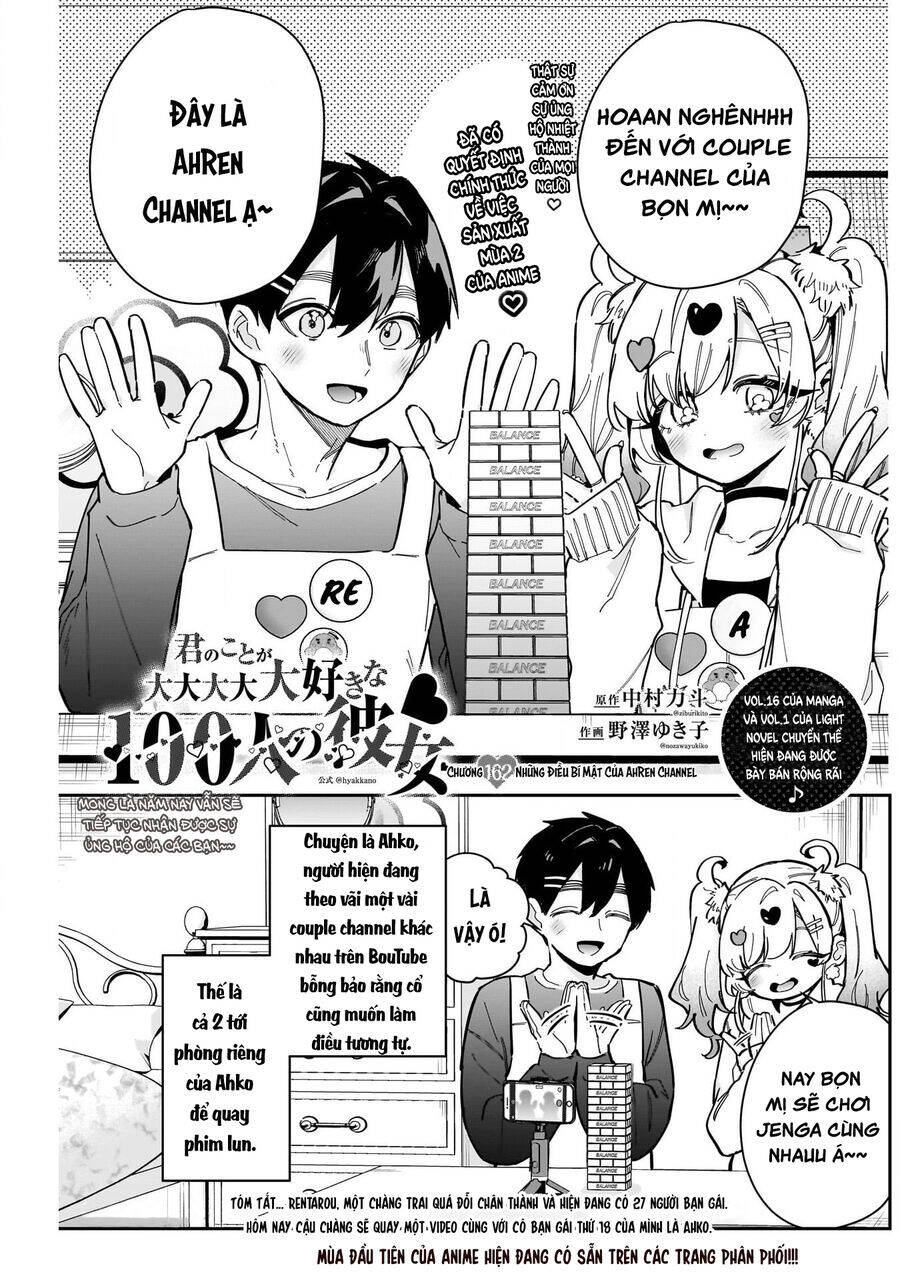 Kimi No Koto Ga Dai Dai Dai Dai Daisuki Na 100-Ri No Kanojo - Chap 162