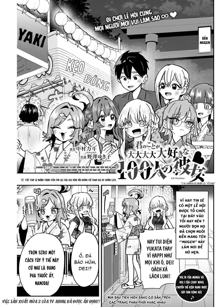 Kimi No Koto Ga Dai Dai Dai Dai Daisuki Na 100-Ri No Kanojo - Chap 164